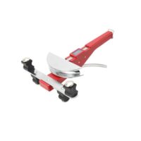 Manueller Rohrbieger für Kupferrohre, Aluminiumrohre und Kühlsysteme - Biegen von 1/4 bis 7/8 Zoll OD bei 90 Grad - inkl. Rohrschneider und Entgrater