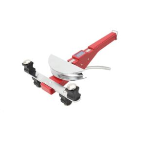 Manueller Rohrbieger für Kupferrohre, Aluminiumrohre und Kühlsysteme - Biegen von 1/4 bis 7/8 Zoll OD bei 90 Grad - inkl. Rohrschneider und Entgrater