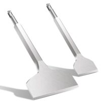 Effektives Fliesenentfernen mit dem Lytool SDS Plus Fliesenmeißel Set, zwei hochleistungsfähige Meißeln in verschiedenen Größen, superrobuste Flachmeißel für sauberes und schnelles Entfernen von Fliesen, Fliesenkleber, Beton, Mauerwerk und Naturstein