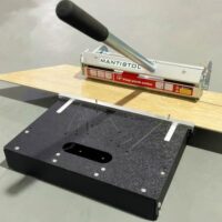 Professioneller Vinylboden-Schneider für SPC, LVP, LVT und PVC-Dielen, 32,8 cm Schnittbreite und 9 mm Schnitttiefe