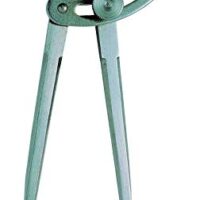 MIB Spitz-Bogen-Zirkel mit Nietscharnier, DIN 6486, für präzise Messungen in verschiedenen Größen, inklusive 300 mm Bogen