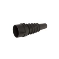 Universal-Schlauchadapter für Decosander, Kunststoff konisch Ø 28-47 mm, zum Anschließen von Schleifwerkzeugen an Fremdsauger, Schwarz
