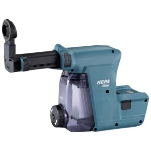 Makita 199570-5 Staubabsaugung, ein Werkzeug für die Staubentfernung bei der Arbeit mit Bohrmaschinen, leicht zu installieren und einfach zu entfernen