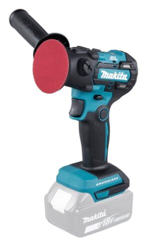 Makita DPV300Z Akku-Schleifer und Polierer 18V, ohne Akku, ohne Ladegerät, Petrol
