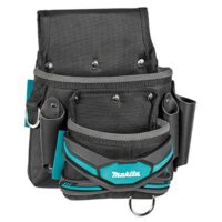 Ultimative Werkzeugtasche für alle Anforderungen - Makita E-05131 Ultimate 2 Pocket Fixing Pouch mit zwei großen Fronttaschen und vier elastischen Seitenschlaufen