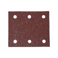 Makita Klett-Schleifstreifen, 114 x 102 mm, Korn 120, 10 Stück, perfekt für Farb-, Holz- und Metalloberflächen