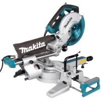 Professionelle Kapp- und Gehrungssäge Makita LS0816F mit 216 mm langer Kappsäge und Möglichkeit zur Gehrung ideal für Holz, Metall oder Kunststoff