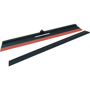 Ersatzblatt für Wischerkellen und Abziehkellen mit verstellbarem Neigungswinkel und flexiblen Gummi, Breite: 457 mm