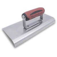 Marshalltown Kantenkelle aus Edelstahl mit Durasoftgriff, ideal für die Abrundung von Beton und andere Oberflächen