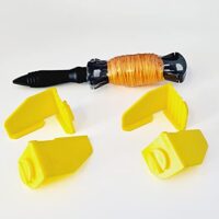 Zwei Sets von 30 Metern Builders Line auf Spule für verschiedene Heimwerkeranwendungen