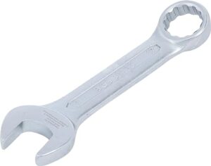 Maul-Ringschlüssel von BGS, extra kurz, Schlossweite 17 mm, hochwertiges Werkzeug für Heimwerker und Handwerker