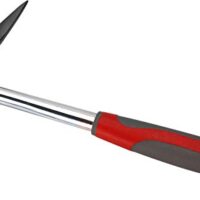 Hochwertiger Stahlhammer mit magnetischem Nagelhalter für Zimmerer und Zimmermannsarbeit, Robuster Stahlrohr-Stiel 2K, Kopfgewicht 600 g