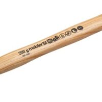 Robuster Meister-Schlosserhammer mit Eschenholzstiel und Stahlgusskopf, ideal für verschiedene Arbeiten im Haushalt, hohe Festigkeit und Elastizität