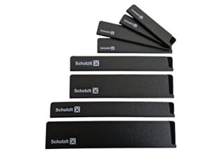 Schutzit Messerbeutel 8-teilig, Schutz für alle Arten von Messern, Universal Schutz für Messertasche und -scheide