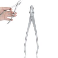 Robuste Edelstahl-Jin-Zange mit ergonomischem Griff, ideal zum Entfernen kleiner Äste und Noppen in Bonsai-Pflanzen