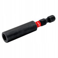 Milwaukee Bithalter magnetisch 1/4 Hex 60 mm CX100-1 Stück - Werkzeug mit magnetischem Bithalter für sichere Arbeit mit Schrauben