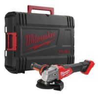 Milwaukee Winkelfräser mit M18 Fuel Batterie und Schiebeschalter, 125 mm Schnittmaß, rot