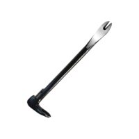 Nagelzieher, 12“ Brechstange, Mini-Brechstange, Katzenkralle Nagelentferner, Brechstangenset für Küchenrenovierung, Sockelleiste aufbrechen, mehrseitig geschmiedeter Stahl, Schreinerwerkzeug