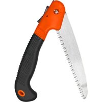 Klappbare Handsäge mit 18cm Sägeblatt aus Stahl für Reparaturen und Gartenarbeit