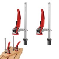 Hochwertiger Niederhalter 16mm für Schweißtisch und Multifunktionstisch mit 160mm Kapazität und 60mm Kehlentiefe zum Schleifen und Schneiden