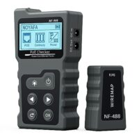 Netzwerktester mit POE-Funktion zur Überprüfung von Cat5/Cat6 Netzwerkkabeln, LCD-Display und POE-Funktion