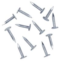 OMOTOOL Stahl Dachpappennägel (280 Stück) 3 x 20 mm, verzinkte Dachpappstifte Senkkopf Filznägel Anzug für Schuppendach Dachpappe Schiefernplatten,Breitkopfstifte
