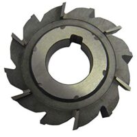 Hochwertiger Scheibenfräser kreuz-verzahnt für Kreisformen und -flächen, 63 x 12 x 22 mm HSS