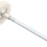 PROXXON 28803 Filzpolierstift, Form Rad - 2 Stück/Packung für Metallteile polieren