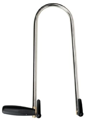 Pebaro 790 Automatik-Laubsägebogen mit Schnellspannsystem und verstellbaren Krafthebeln für professionelle Laubsägearbeiten und Basteln mit Holz