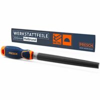 Halbrundfeile für Metall, Holz und Kunststoff mit Kreuzhieb H2 zum Feilen von Rundungen und Geraden