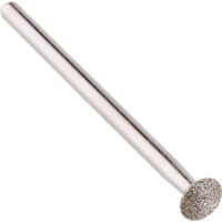 Proxxon Diamantschleifstift, Linsenförmig 5 mm, grün, hochwertiger Schleifstift für Stahl, Glas, Keramik und mehr