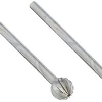 Hochwertiger Kugelfräser aus Wolfram-Vanadiumstahl, Durchmesser 6 mm, 2 Stück pro Packung, ideal für Werkstattanwendungen