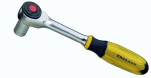 Proxxon Rotary 23082 Ratsche, 6,3 mm (1/4 Zoll) mit zusätzlicher Winkelschraubfunktion - hochwertige Werkzeuge für Heimwerker und Handwerker