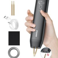 Punktschweißgerät für Akkus mit Ersatzschweißnadel, automatischer und manueller Modus für DIY-Elektronikreparatur