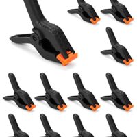 Robuste Nylon-Klemmzwingen mit flexiblen Clip-Federn für Holzbearbeitung und Abdeckplane