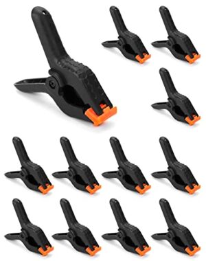 Robuste Nylon-Klemmzwingen mit flexiblen Clip-Federn für Holzbearbeitung und Abdeckplane