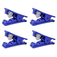 PVC-Rohrschneider Nylon Kunststoff Schlauchschneider für bis zu 12.7mm OD PU PE Rohr, Blau