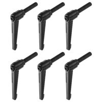 Einstellbarer Klemmhebel für sichere Arbeiten, Quarkzmann Produkt mit Aluminiumlegierung, spritzlackierte Oberfläche, Handgriffe mit einstellbarer Klemmkraft, Schnellverschluss-Mechanismus, ideal für Industriemaschinen und Holzbearbeitungsmaschinen
