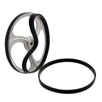 Holzbearbeitung Bandsäge Gummiband Säge Scrollrad Gummiringe, Antriebsriemen Gummi Synchronriemen für 12 Zoll