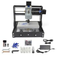 RATTMMOTOR CNC Fräsmaschine 1610 Pro Graviermaschine 3 Achsen CNC Router GRBL Streurung ER11 Engraver für Holz PVC PCB CNC Fräse DIY Gravierung