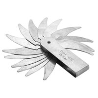 Radiusanzeige, R0.3-1.5/R1-6.5/R7-14.5/R15-25//R25-50/R52-100MM Radiusfiletanzeige aus rostfreiem Stahl für genaue Radiusmessungen in verschiedenen Bereichen