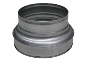 Reduzierstück von 160 mm auf 150 mm, praktisches Werkzeug für Heimwerkerprojekte, einfaches Montieren, Metallherstellung und widerstandsfähige Verzinkung