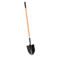 Rekord Spatenschaufel, Stahl, gezahnt, Fiberglasstiel, Gartenwerkzeug, Wurzelspaten, Bauschaufel, Spitzschaufel, Schaufel, Spaten