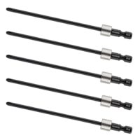 Bild eines Rennie Tools PH2 Schnellbau-Schraubendrehers, 3,8 mm x 130 mm, mit robustem Gehäuse und Kreuzschlitz-Zahn, ideal für Makita Schraubenpistolen wie DFS452 und DFS250