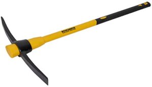 Rohrwerkzeuge Pick Axe mit Fiberglass Griff, 5 Pfund / 2,27 kg, für Garten und Heimwerkerarbeit