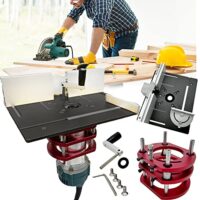 Präzises Router Lift System für Oberfräsen mit hoher Genauigkeit und breitem Hebebereich