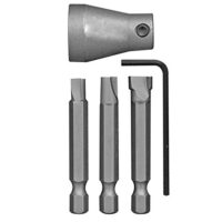 Ryobi Einseitiger Schraubenzieher Entferner/Installer Set mit Sleeve (3-teilig) - Werkzeug für Haushalt, Garten und DIY-Projekte
