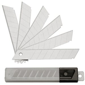 SBS Abbrechklingen, 200 Stück, 18mm breit, 0,4mm stark, Cutterklingen