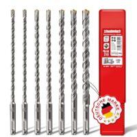 SCHWABENBACH SDS PLUS Betonbohrer Set - 7-teiliges Super Bohrer Set für Schlagbohrmaschine