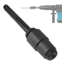 SDS Max zu SDS Plus Bohrfutter Adapter, 220 mm SDS Plus Adapter, Adapter SDS Max SDS Plus, Legierter Stahl SDS Adapter für SDS Plus Bohrer, SDS Adapter Bohrfutter (Durchschnittsgröße)
